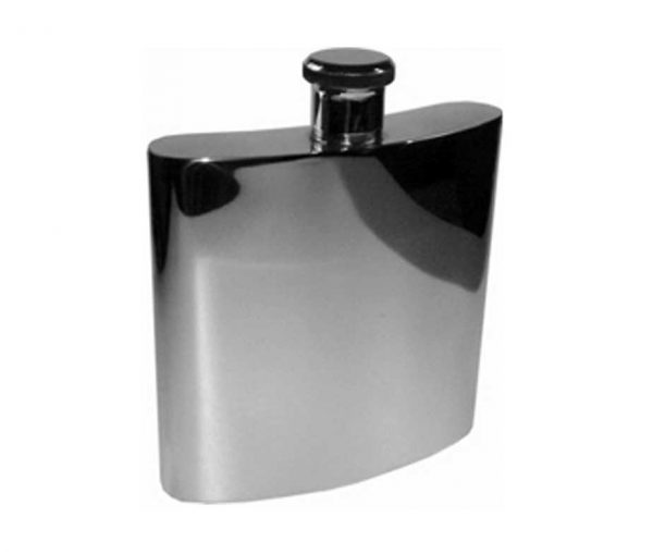 Giant 26oz Pewter Engraved Hip Flask with free engraving